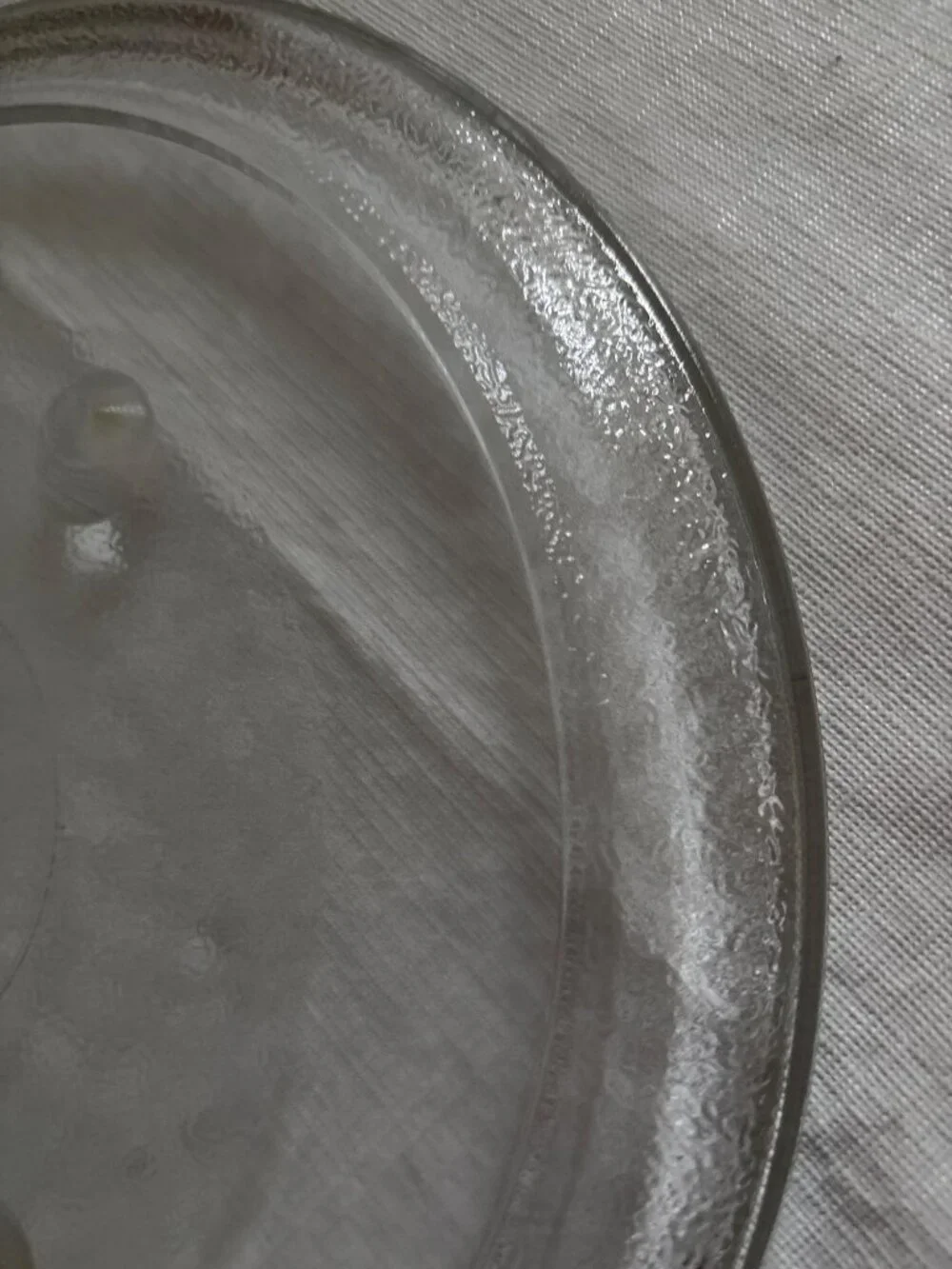Clear Glass Microwave Turntable Plate Replacement 12.5